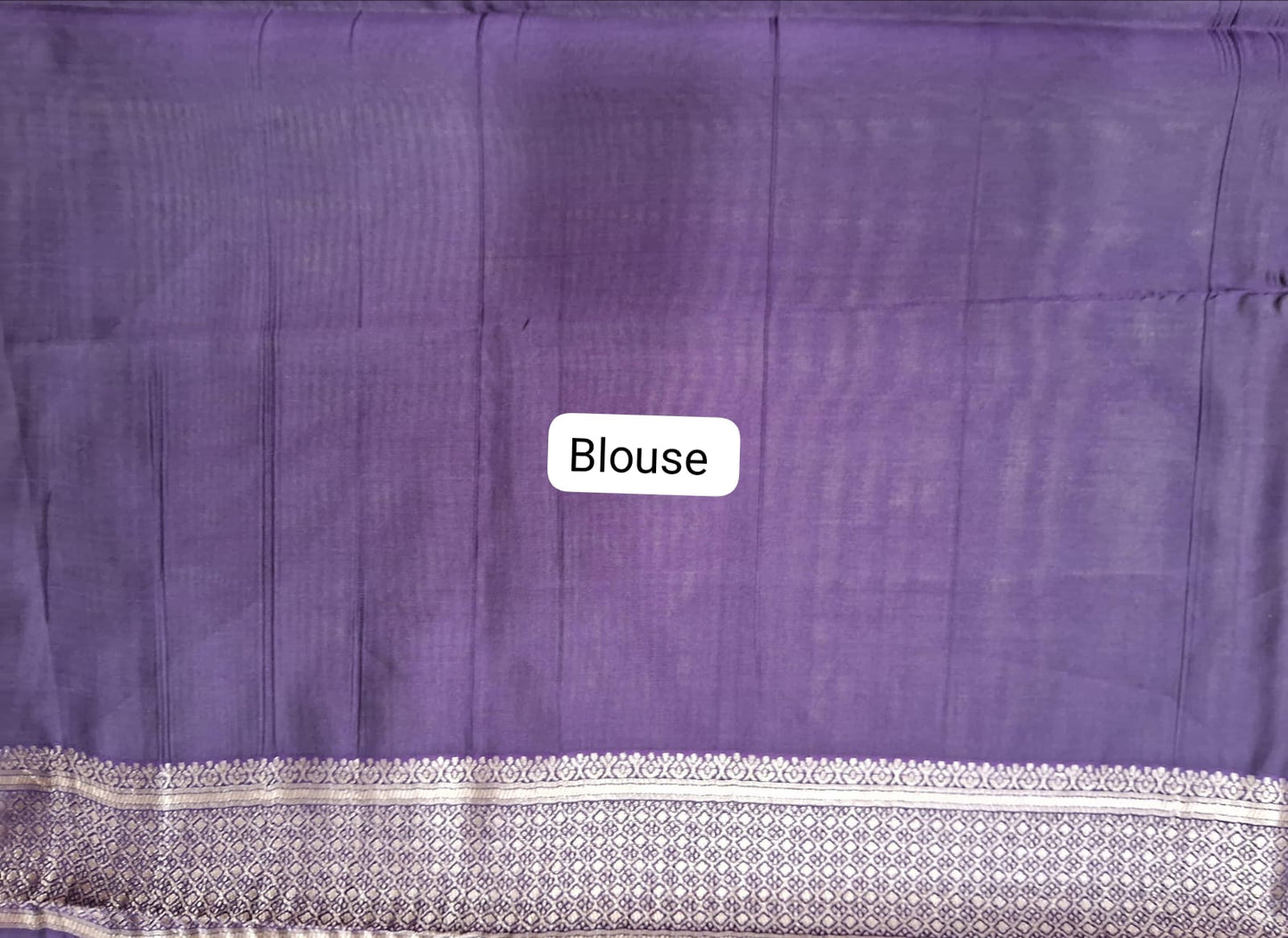 Olive Green Linen Saree Blouse
