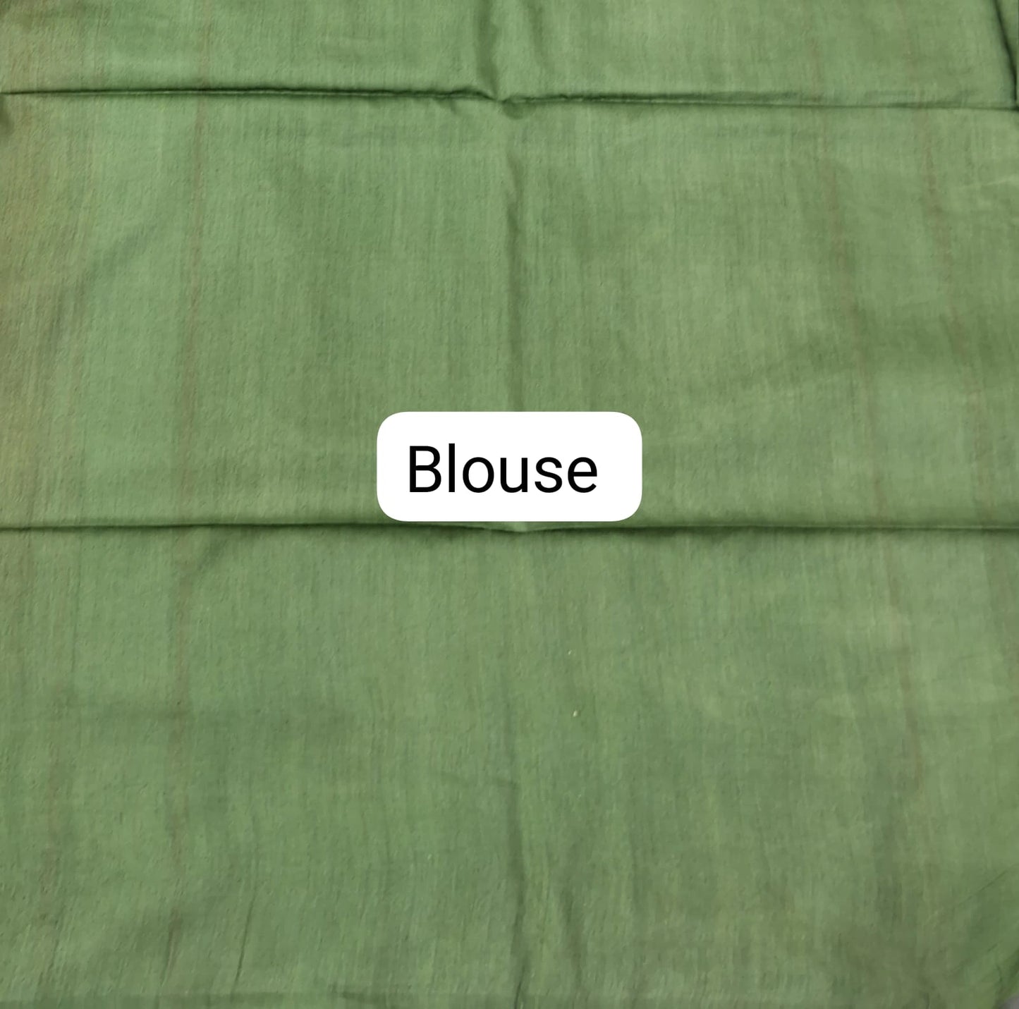 Reddish pink Bamboo Silk Saree blouse