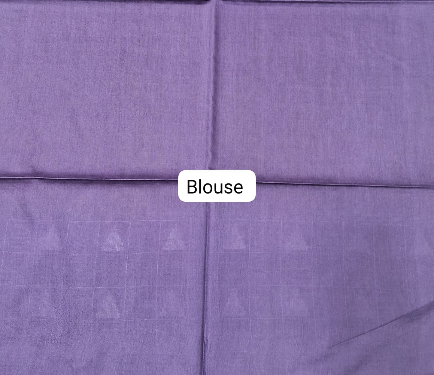 Brown Bamboo Silk Saree Blouse