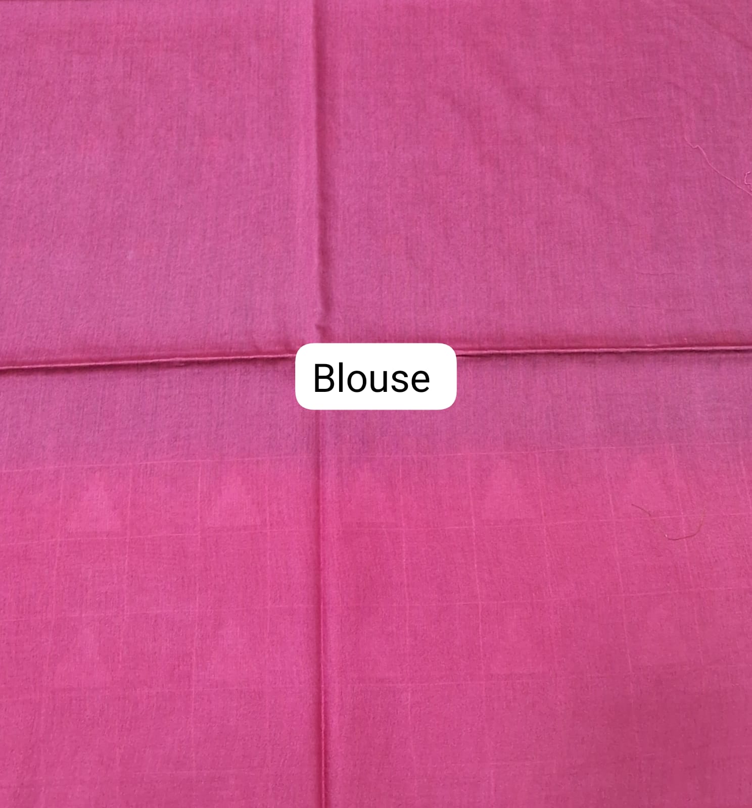 Grey Bamboo Silk Saree Blouse