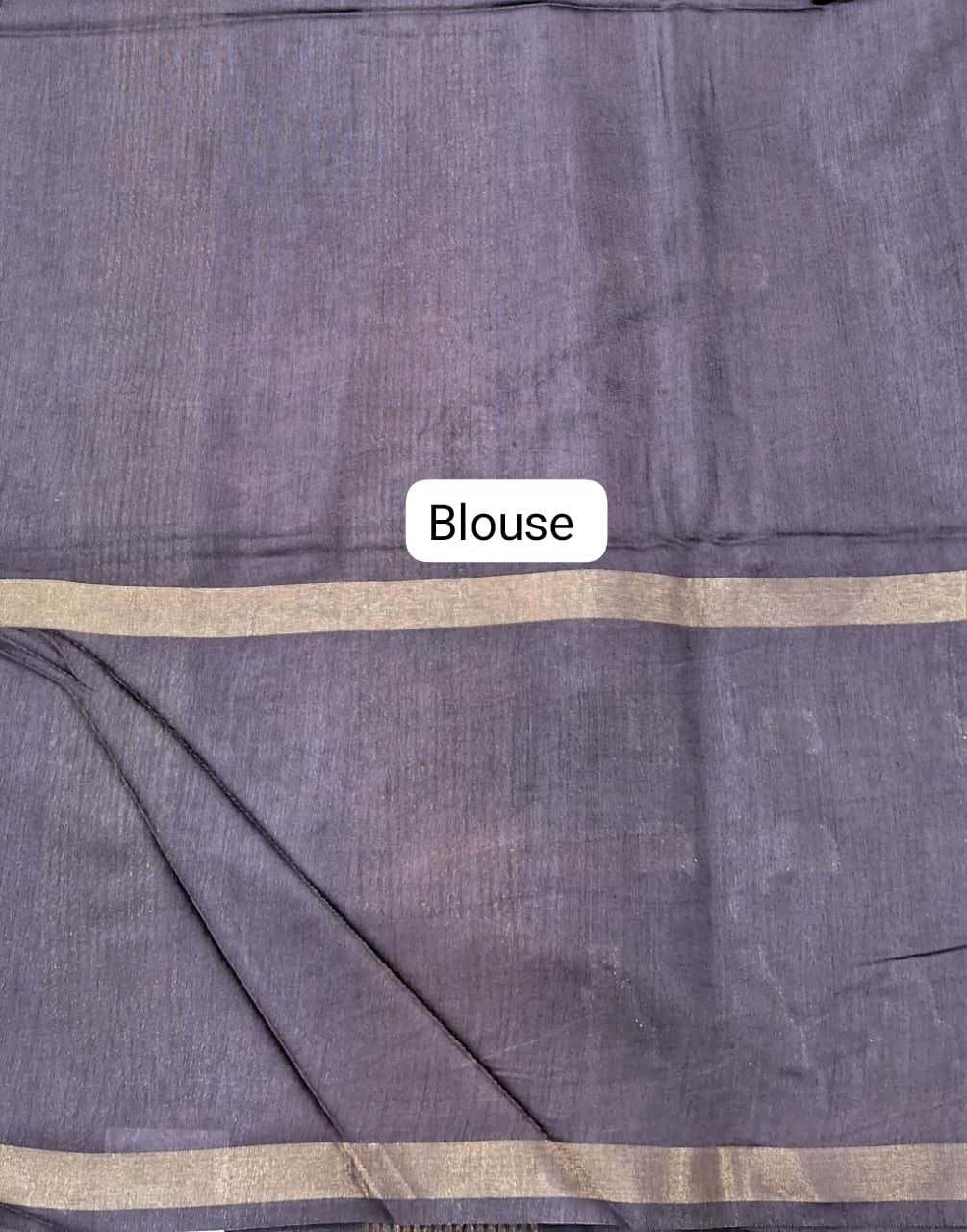 Traditional Mehendi Green Bamboo Silk Saree Blouse