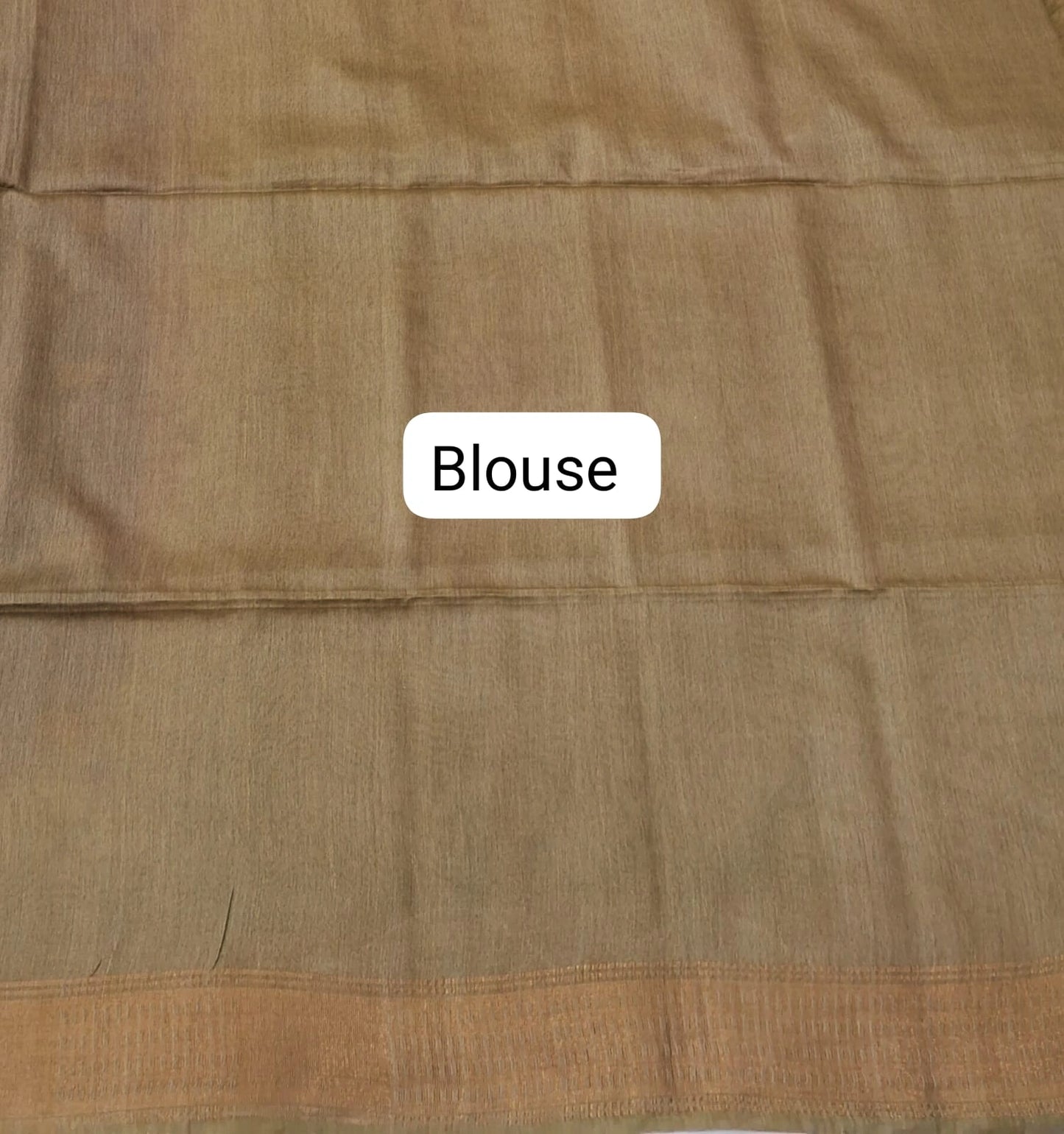 Charming Purple Bamboo Silk Saree blouse