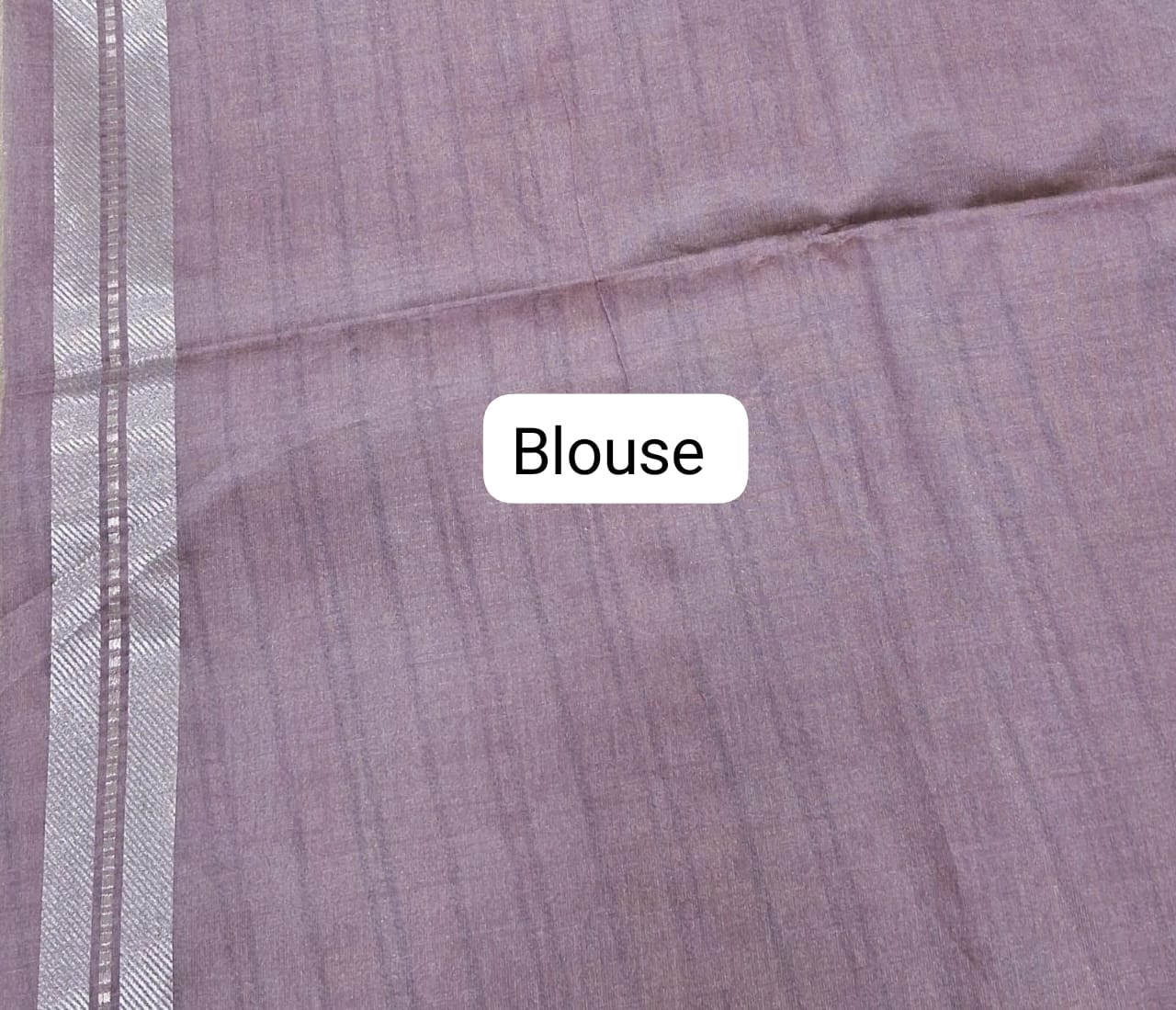 Green Tussar Saree Blouse