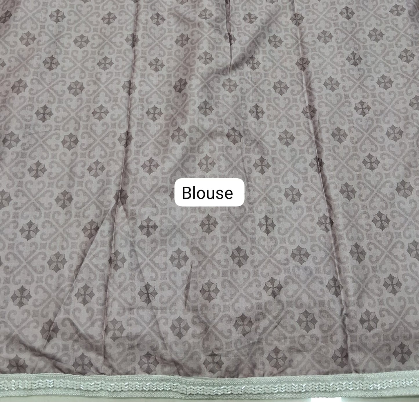 Peach Chiffon Saree blouse