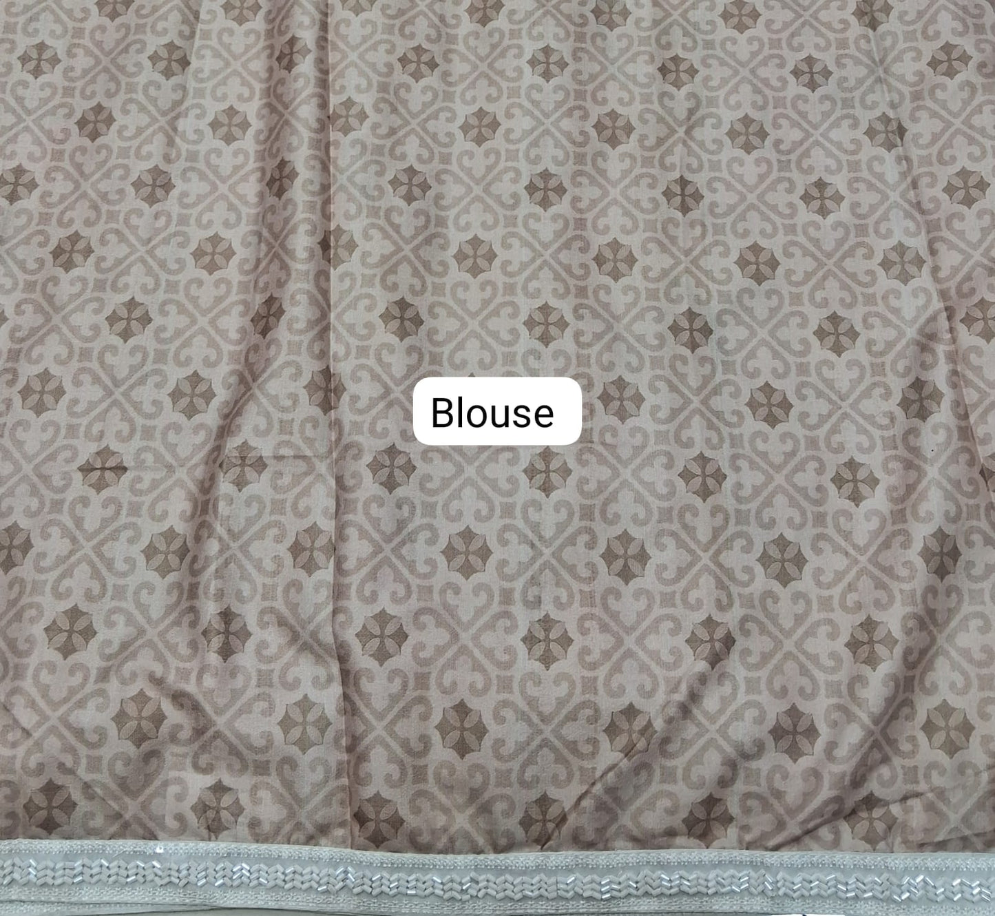 Lite Yellow Chiffon Saree Blouse