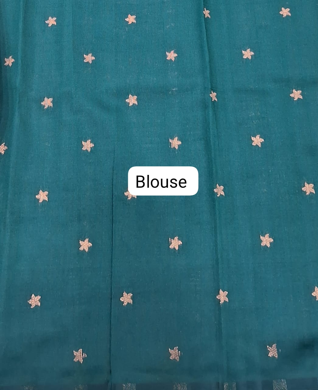 Bright Green Kanchi Semi Silk Saree Blouse