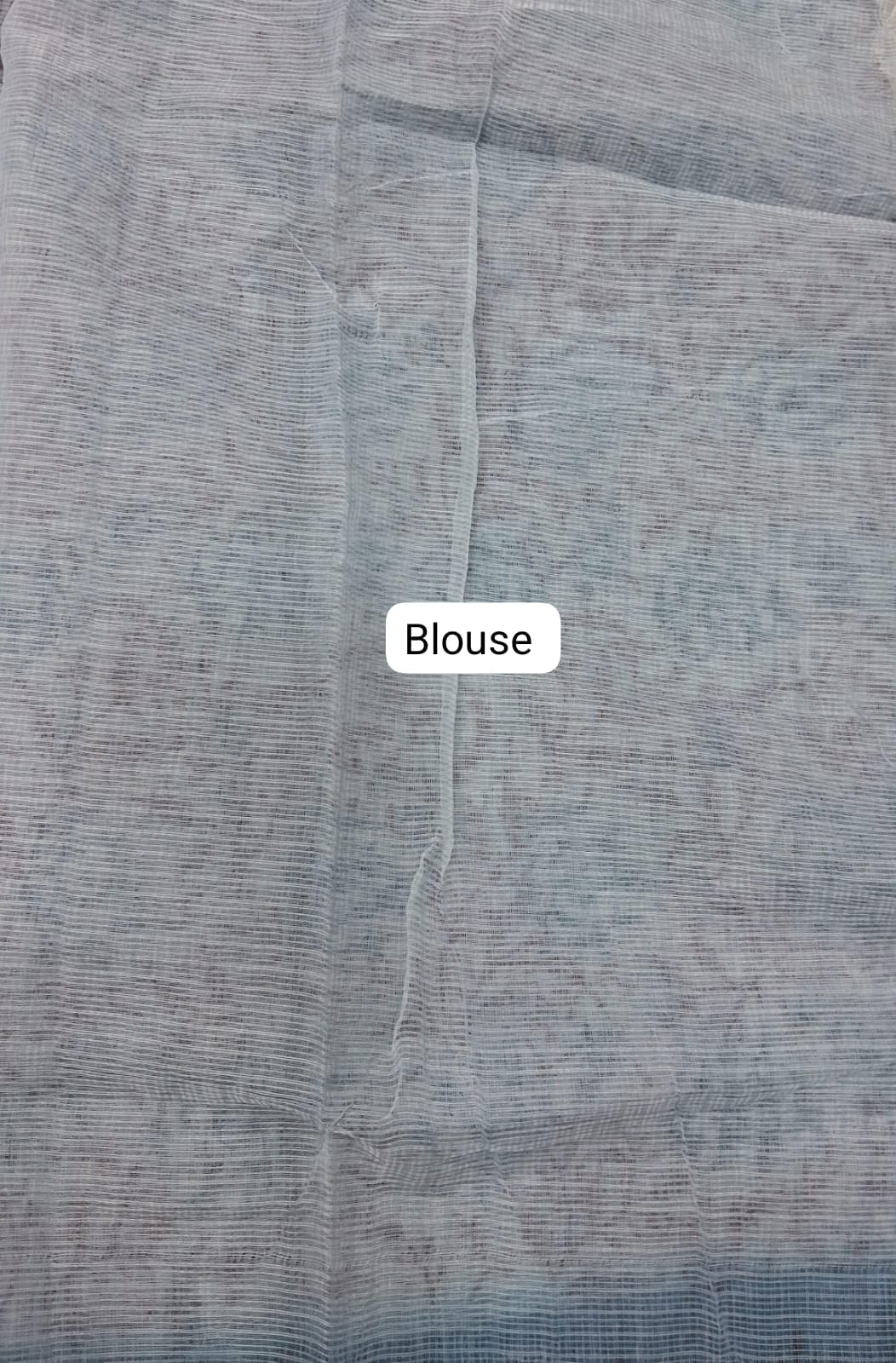 Off-White Kota Saree blouse