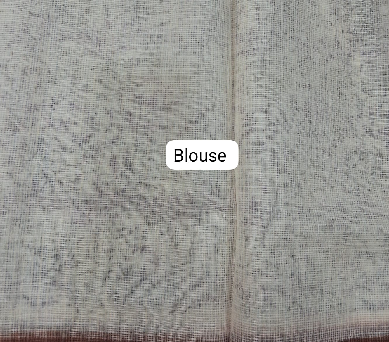 Cream Kota Saree blouse