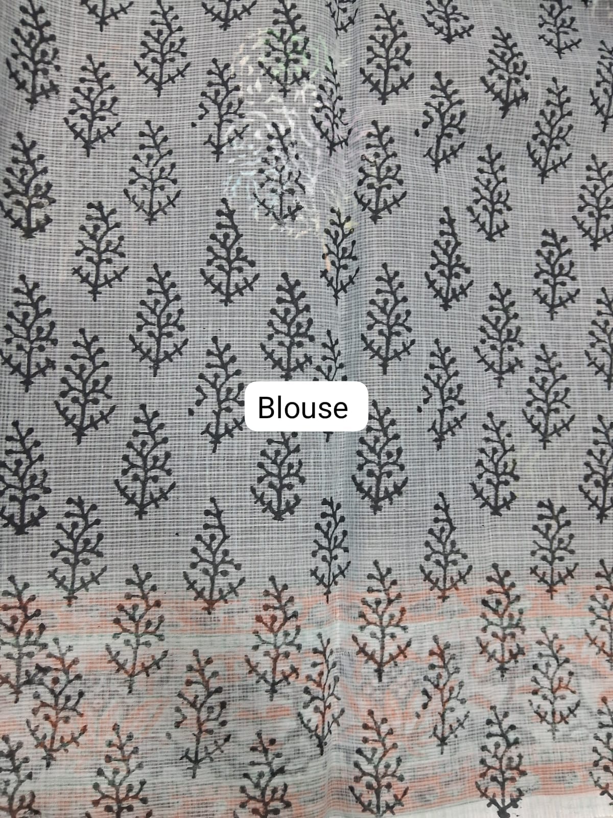 Black Kota Saree blouse