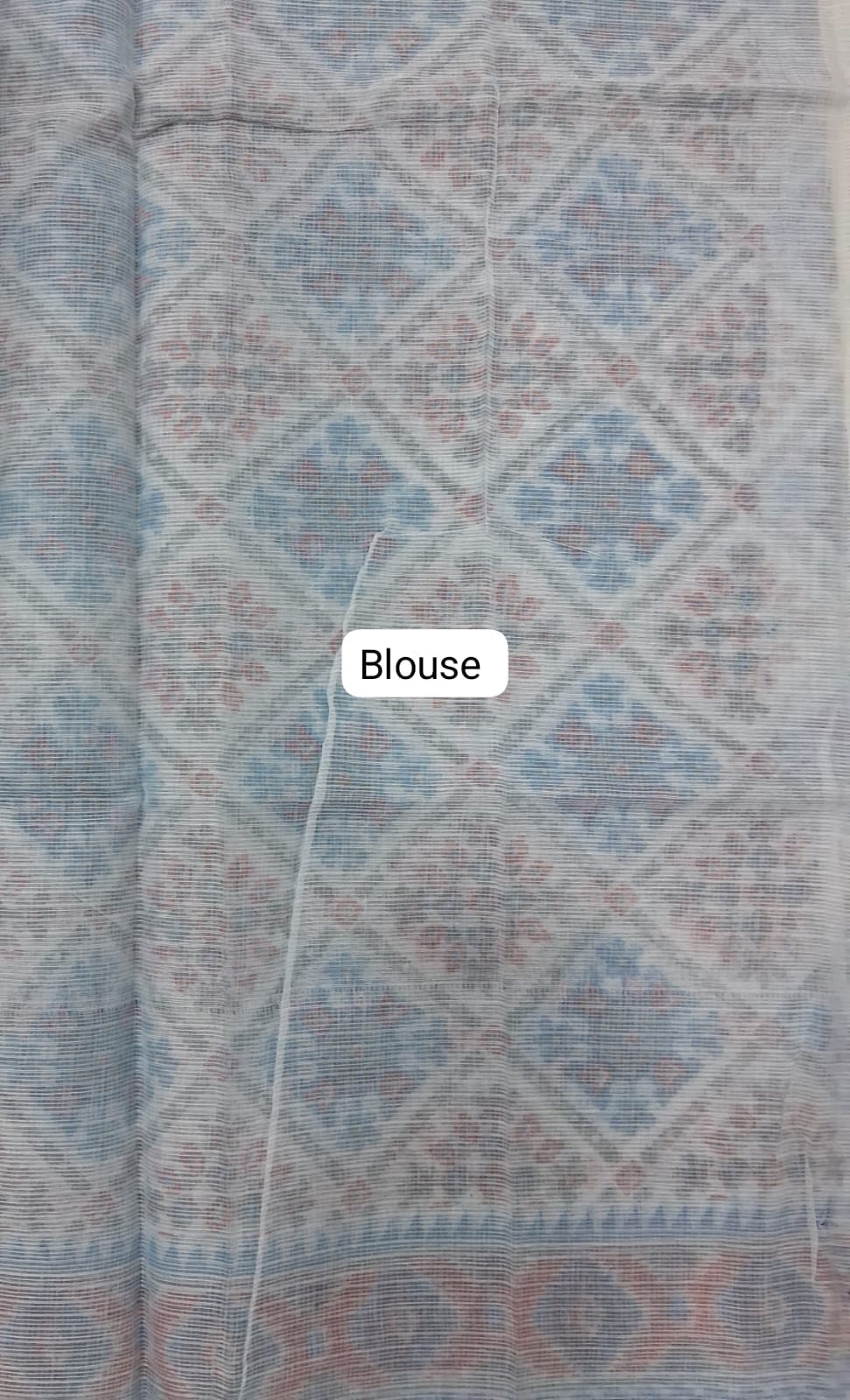 Grey Kota Saree blouse