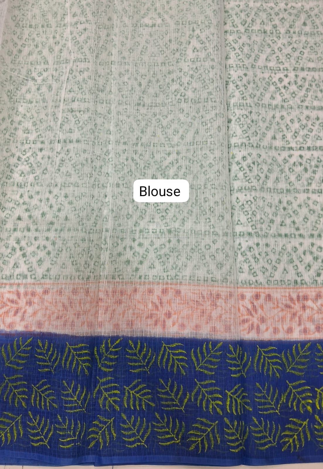 White Kota Saree blouse