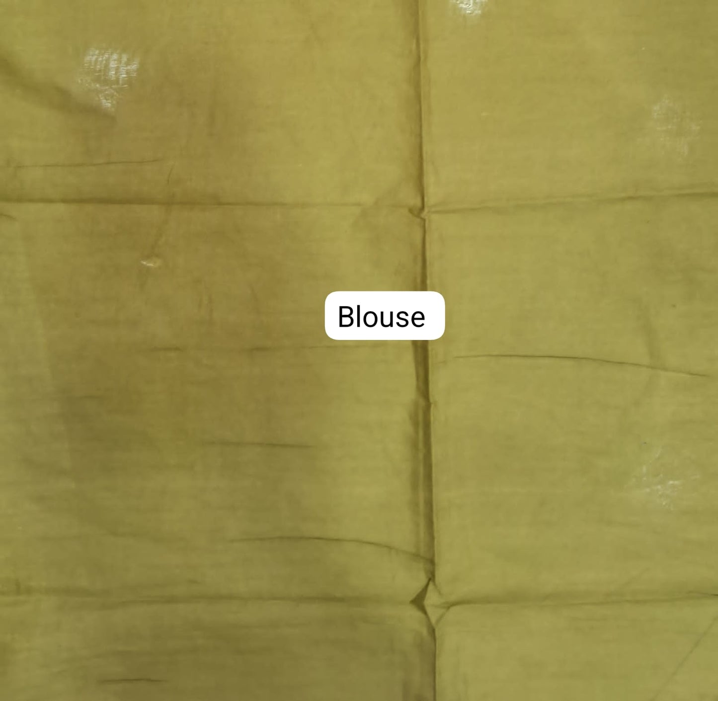 White Mulmul cotton Saree blouse