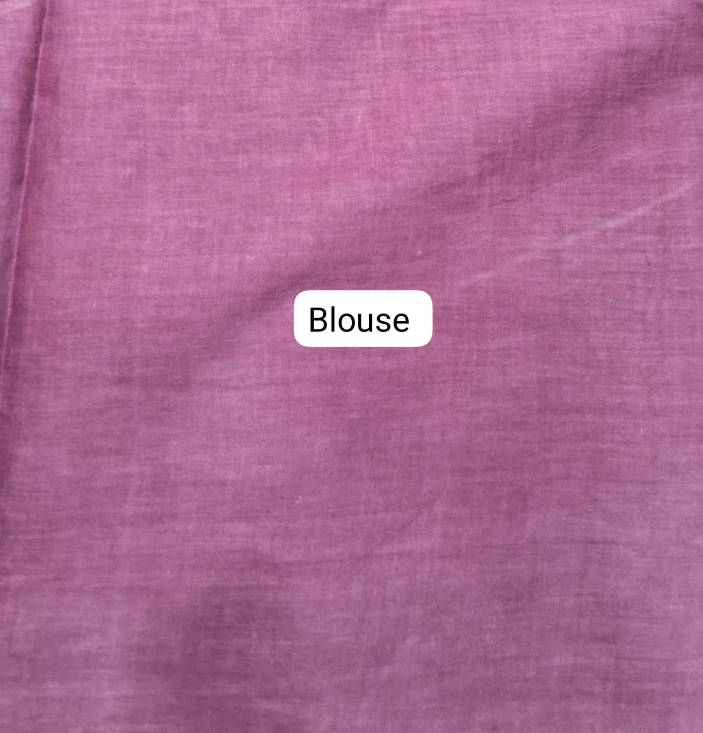 White Mulmul cotton Saree blouse