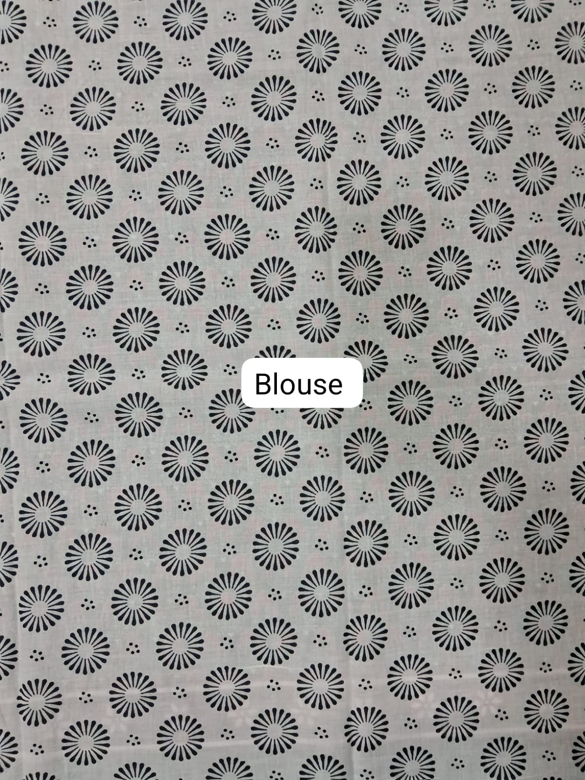 Red Mulmul Cotton Saree blouse