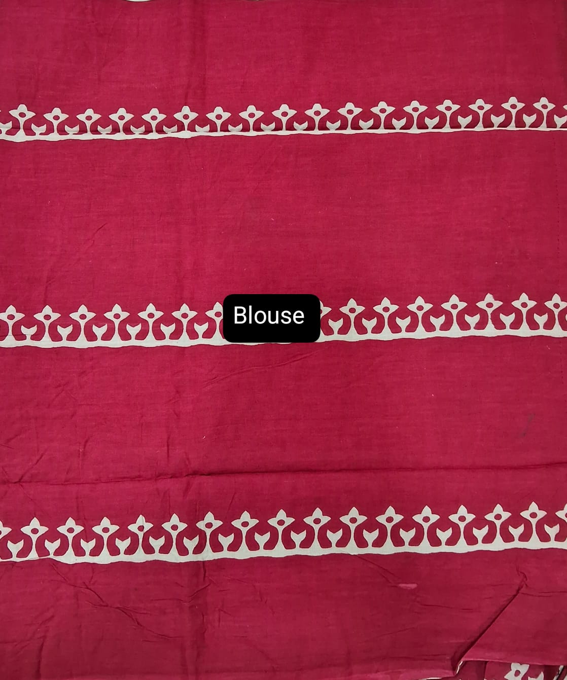 Pista Green Mulmul Cotton Saree blouse