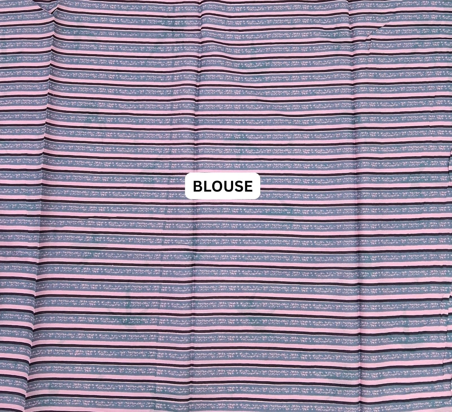 Blush Pink black bird motifs Mulmul Cotton Saree