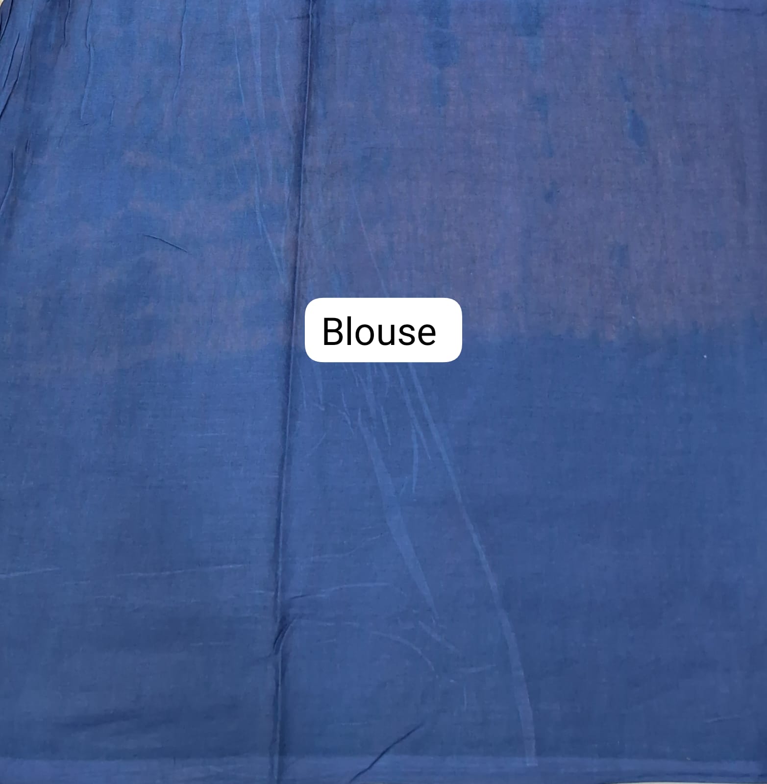 Pink and Yellow Mulmul Cotton Saree blouse