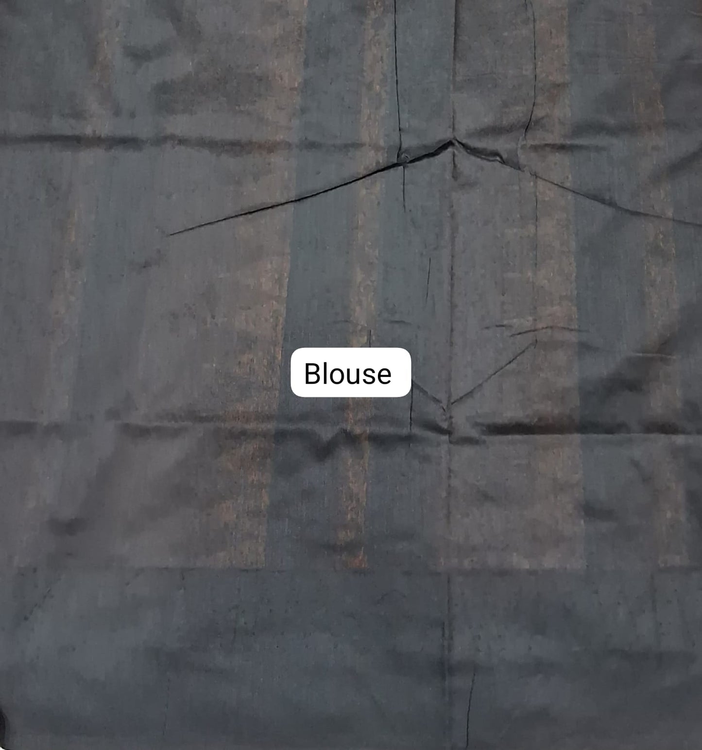 Mango Yellow Kalyani Cotton Saree blouse