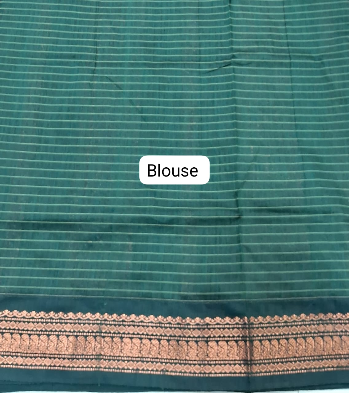 Onion Pink Kalyani Cotton Saree blouse