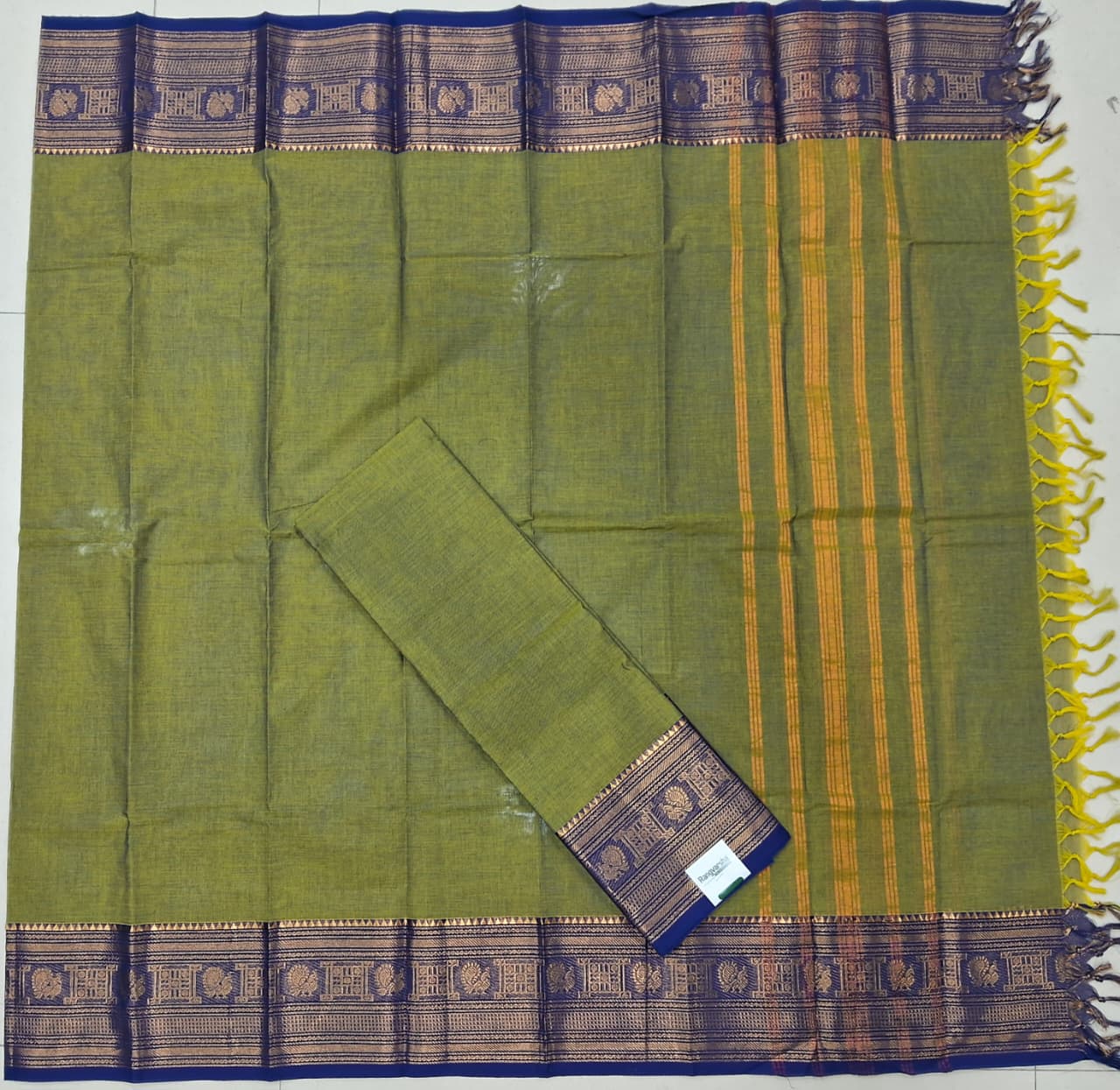 Forest Green Kanchi cotton top