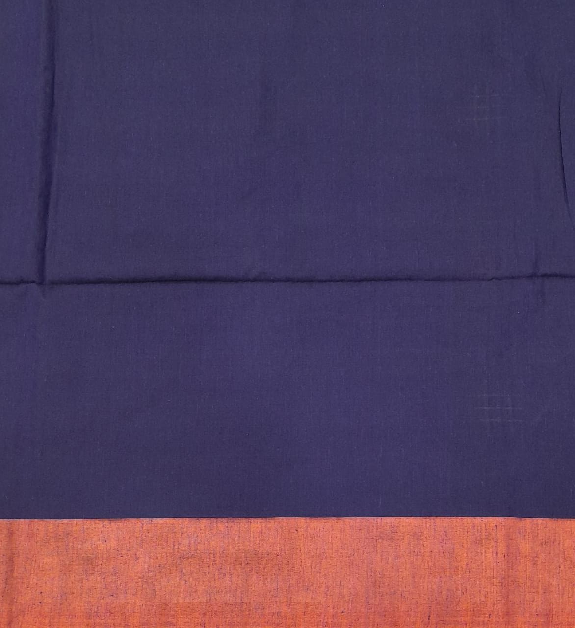 Navy blue Khadhi Cotton Saree