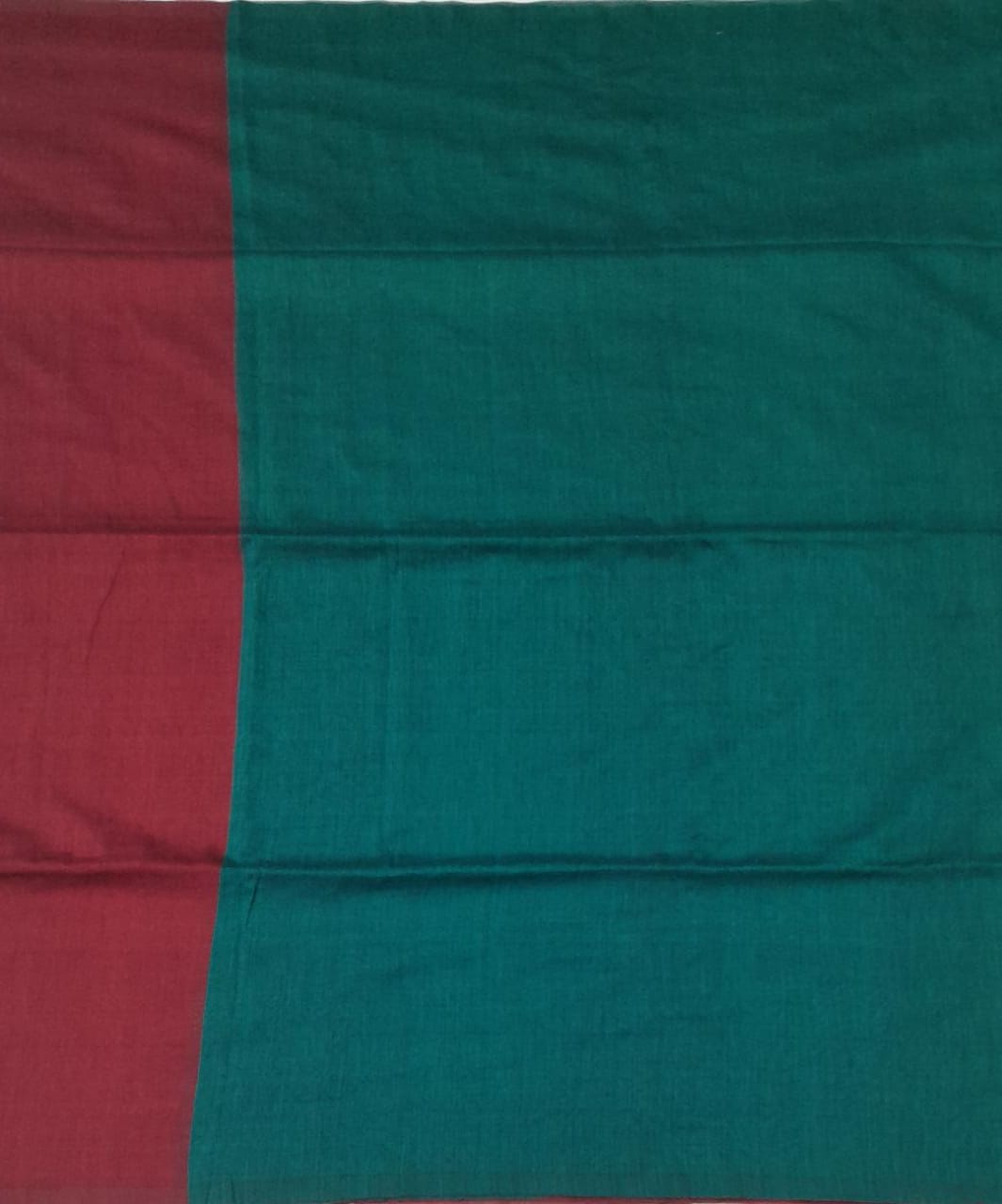 Red Khadhi cotton saree