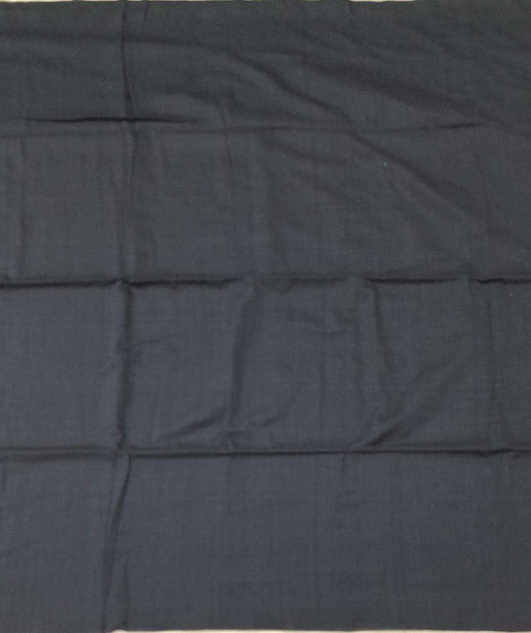 Dark grey Khadhi cotton saree