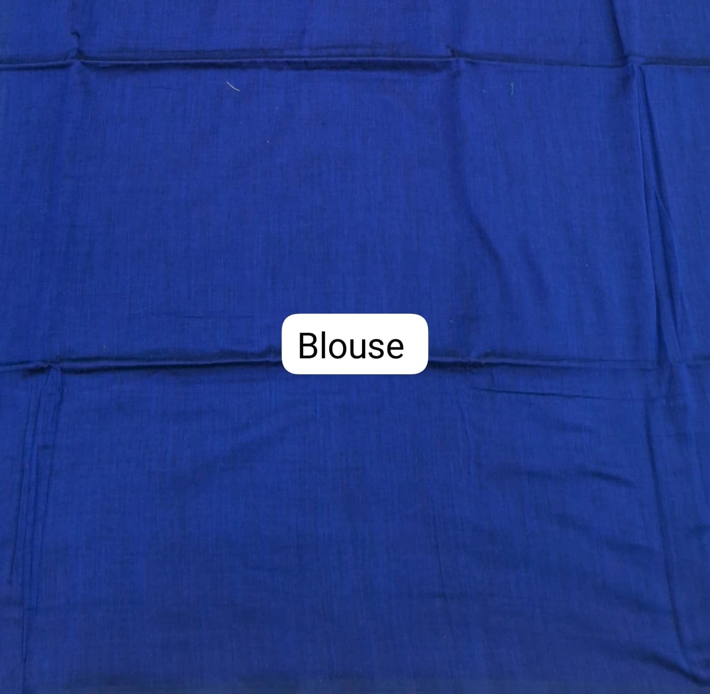 Mehandi green Khadhi cotton saree Blouse