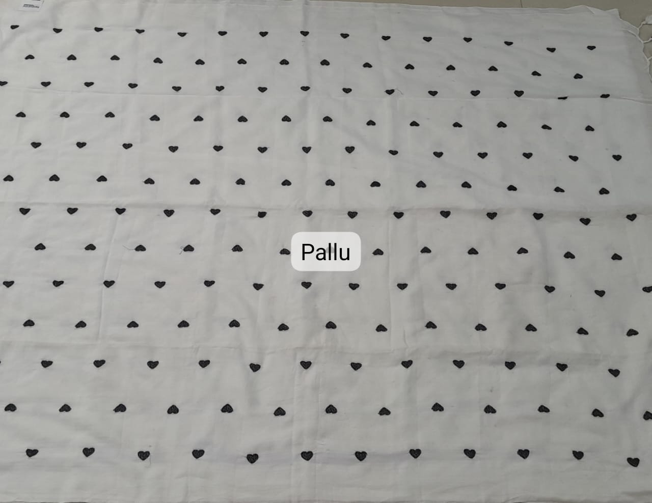 White Khadhi Cotton Saree