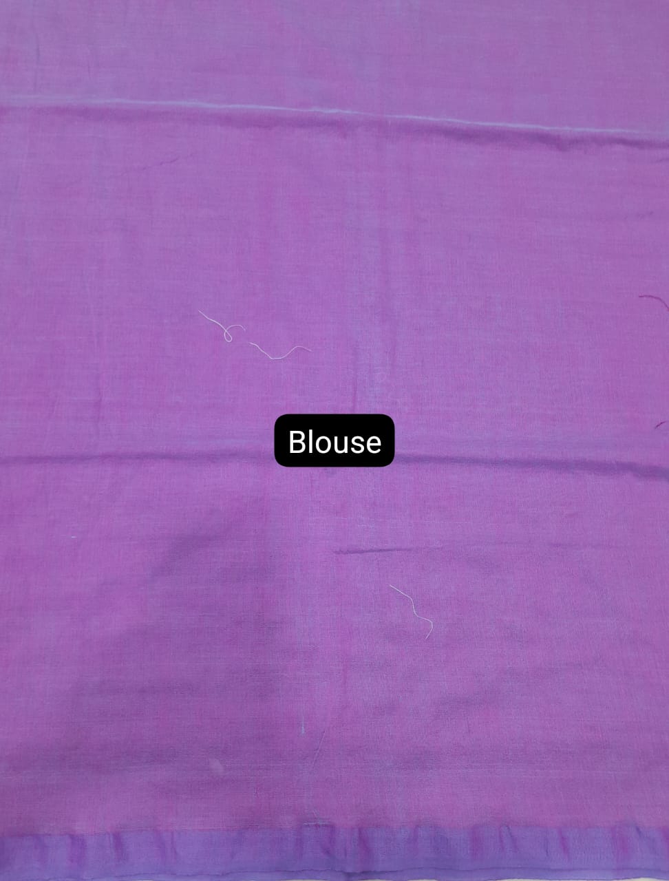 Purple Khadhi Cotton Saree