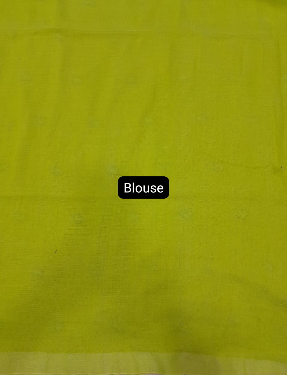 Pista Green Khadhi Cotton Saree