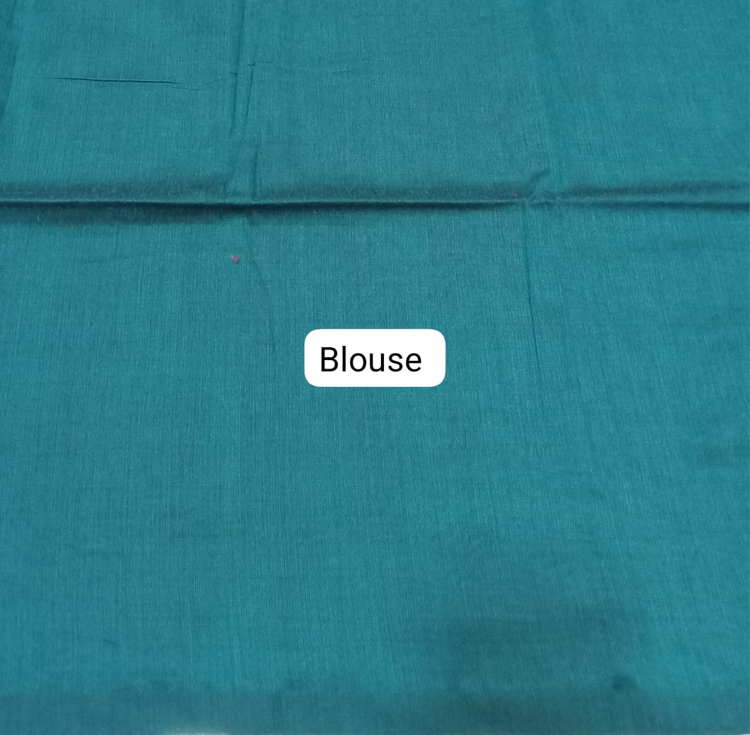 Red Khadhi Cotton Saree