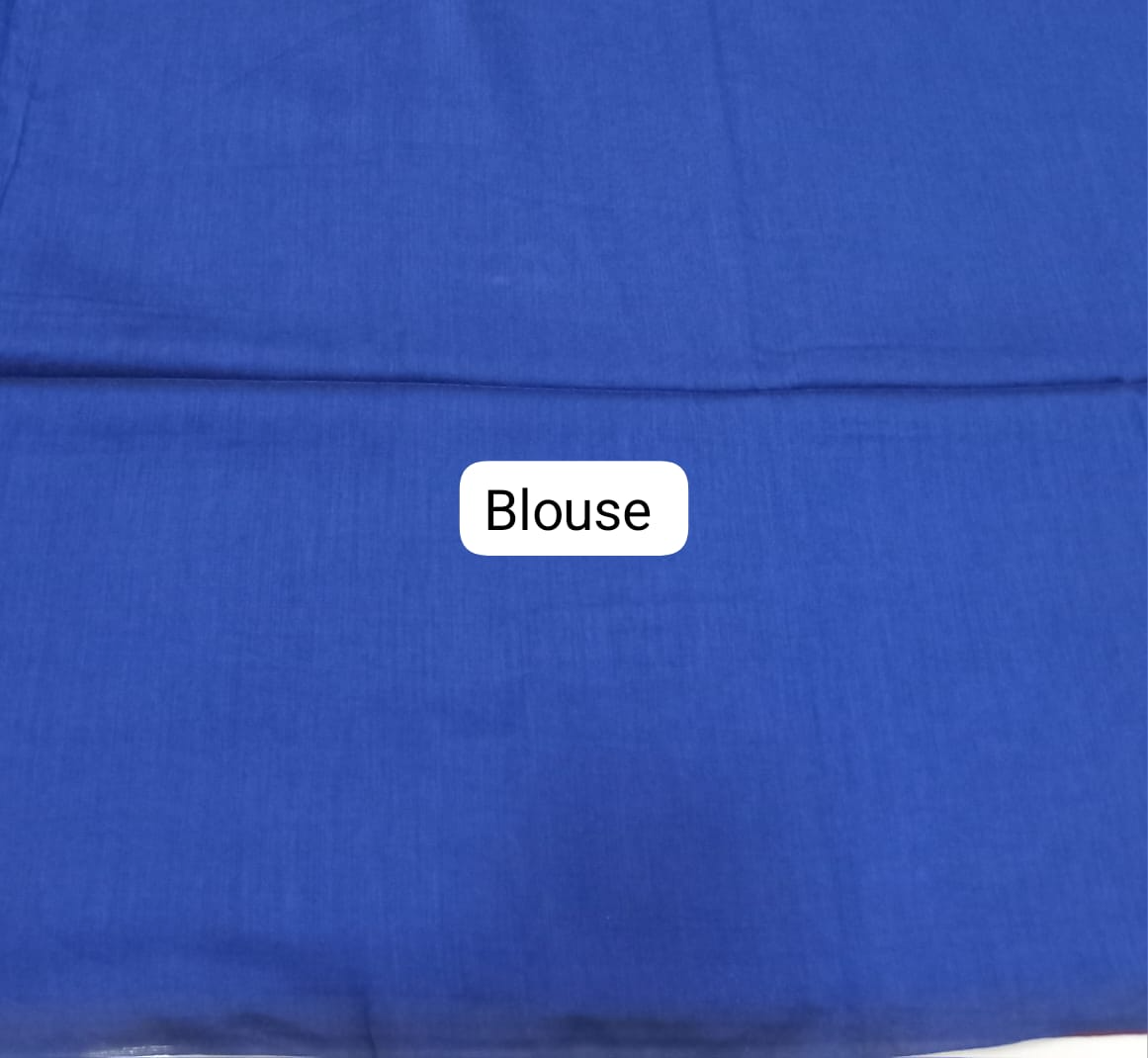 Maroon Khadhi Cotton Saree blouse