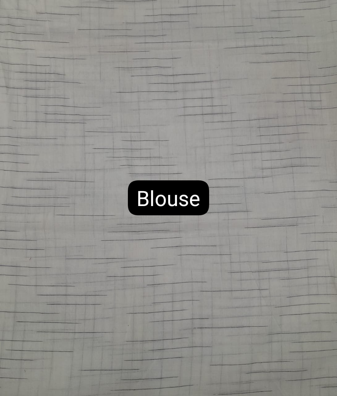 White Khadhi Ikkat Cotton Saree