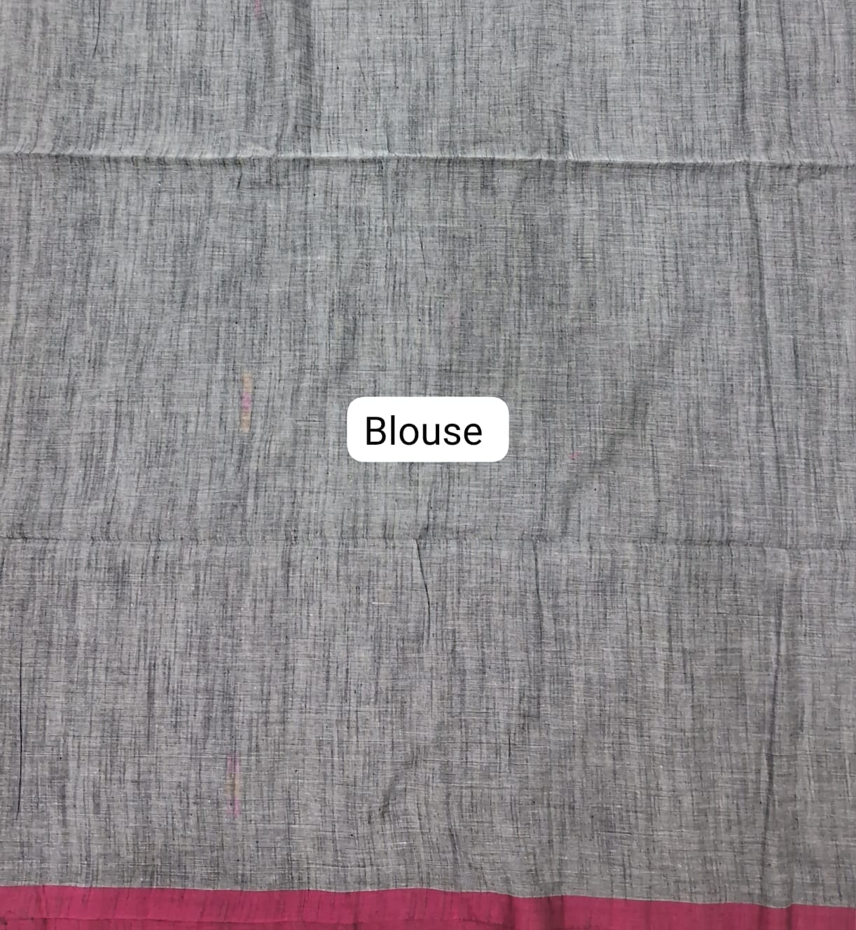 Grey Khadhi Cotton Saree