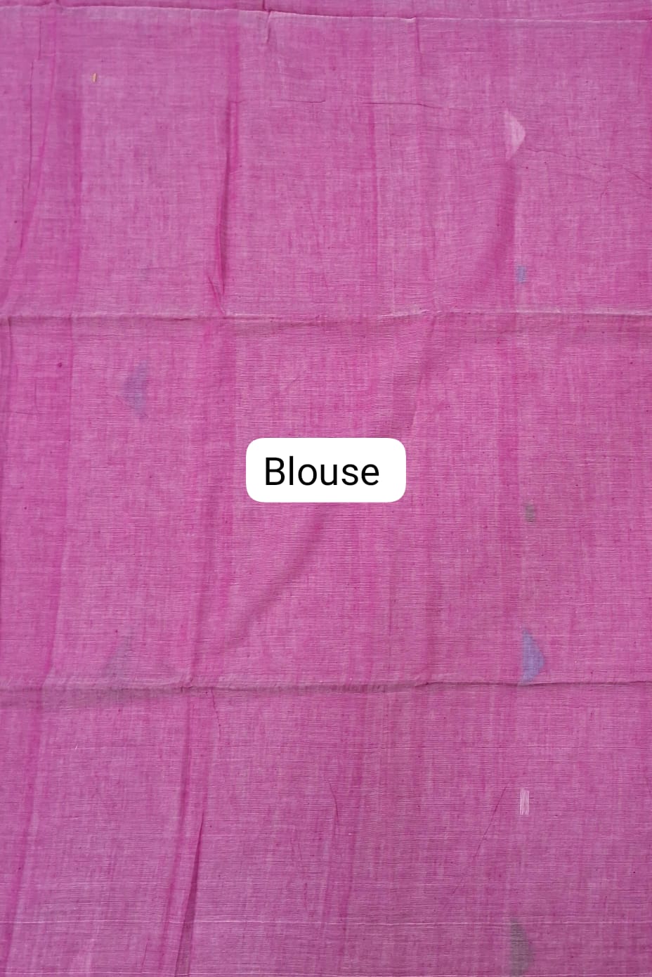 Pink Khadhi Cotton Saree
