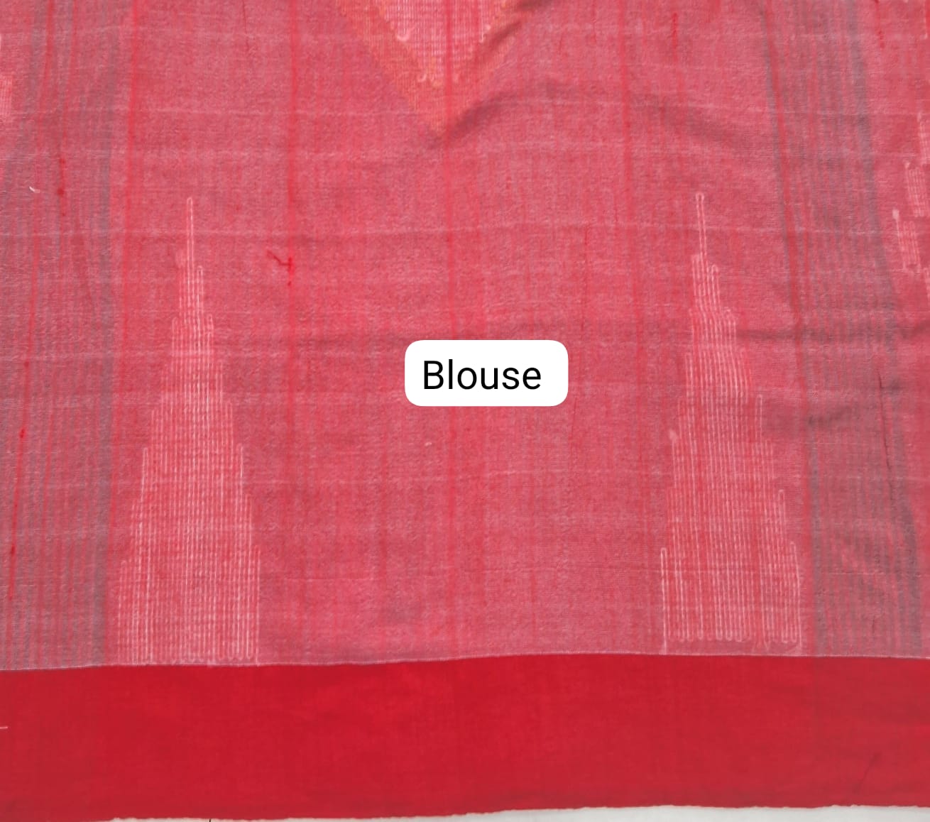 Elephant Grey Khadhi Cotton Saree