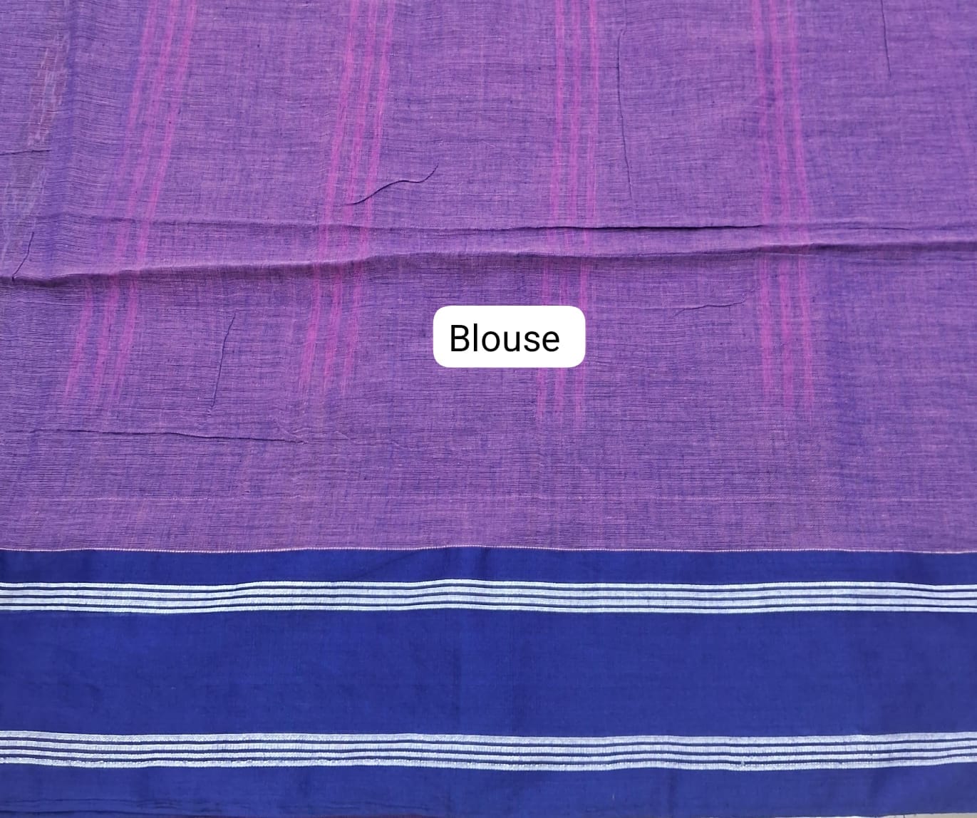 Pink Khadhi Cotton Saree
