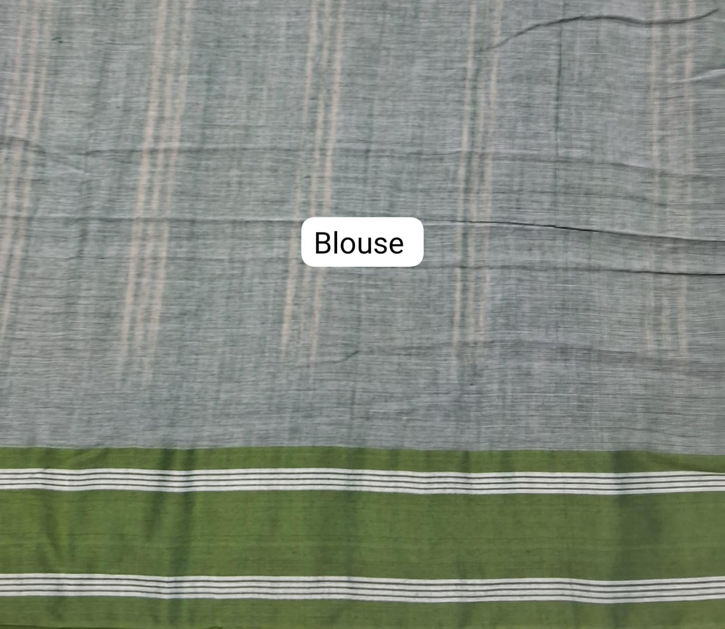 Beige Khadhi Cotton Saree