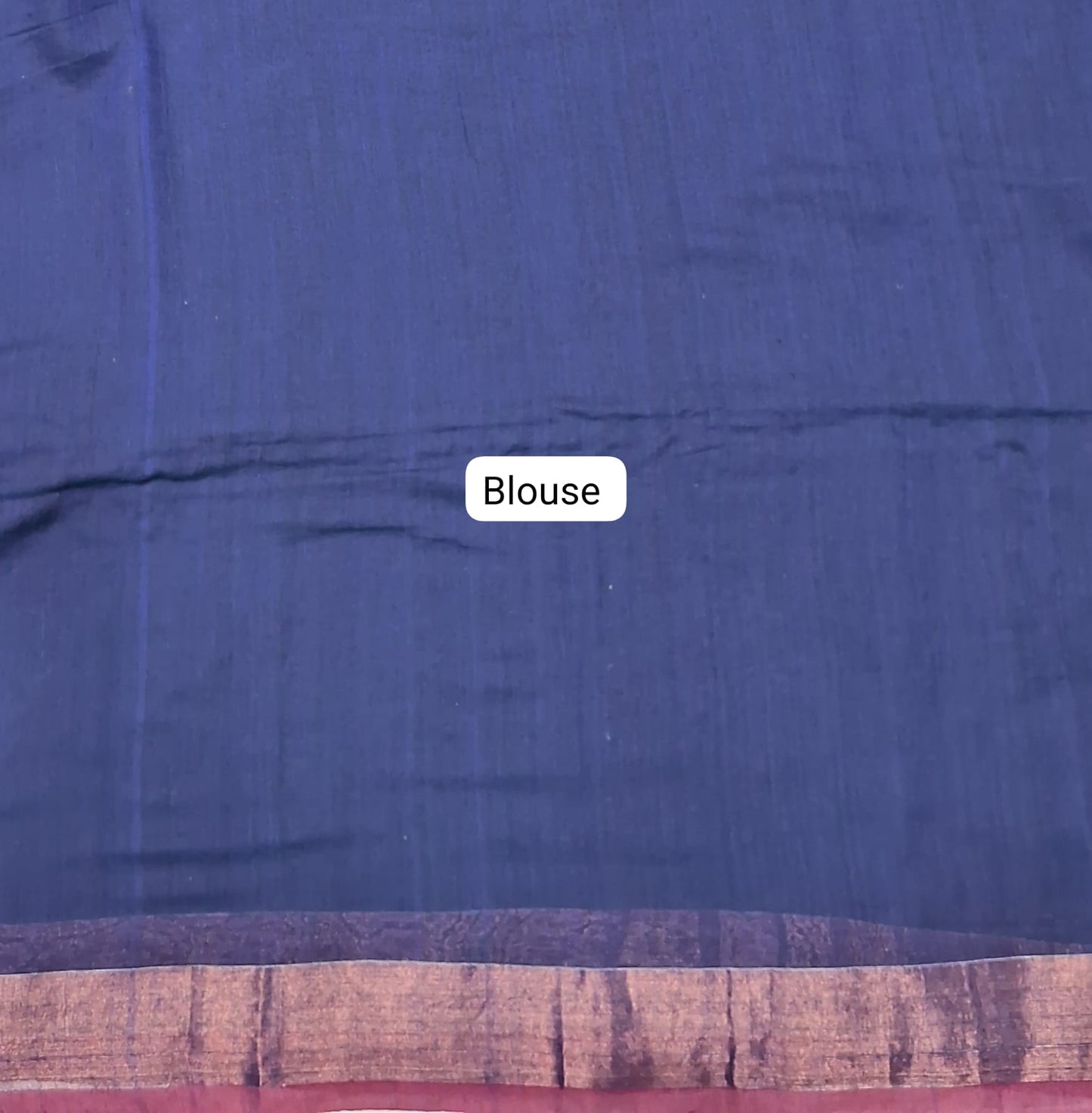 Royal Blue Khadhi Cotton Saree