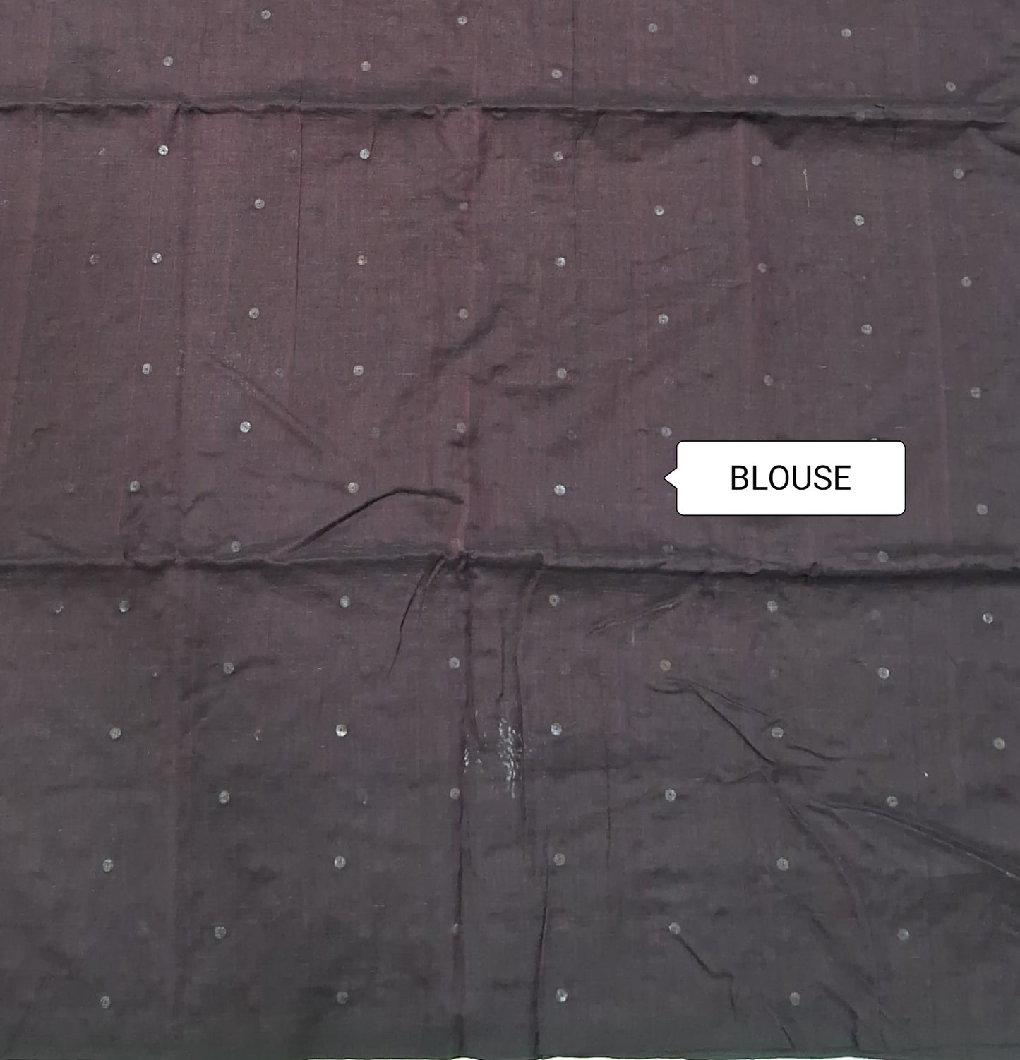 Wine Khadhi cotton saree