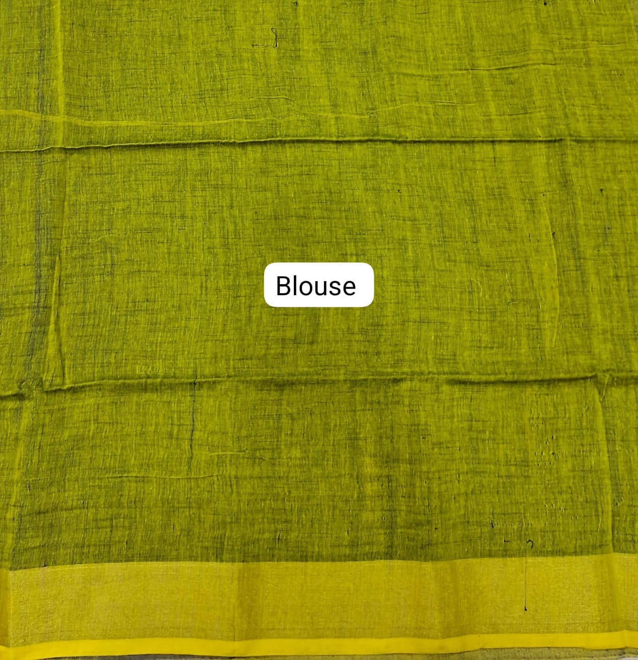 Navy Blue Khadhi Cotton Saree