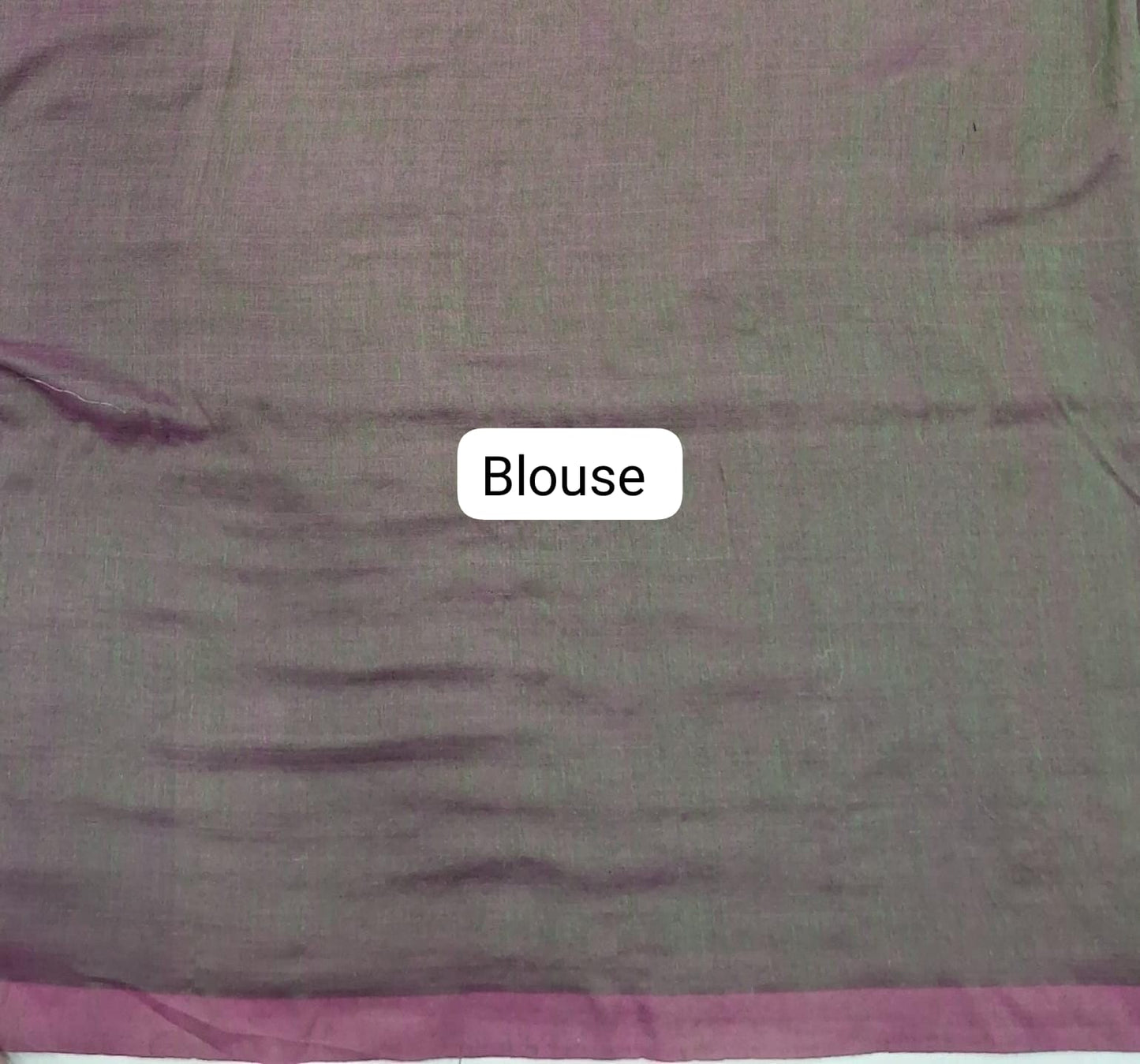 Dual tone Brown Khadhi Cotton Saree