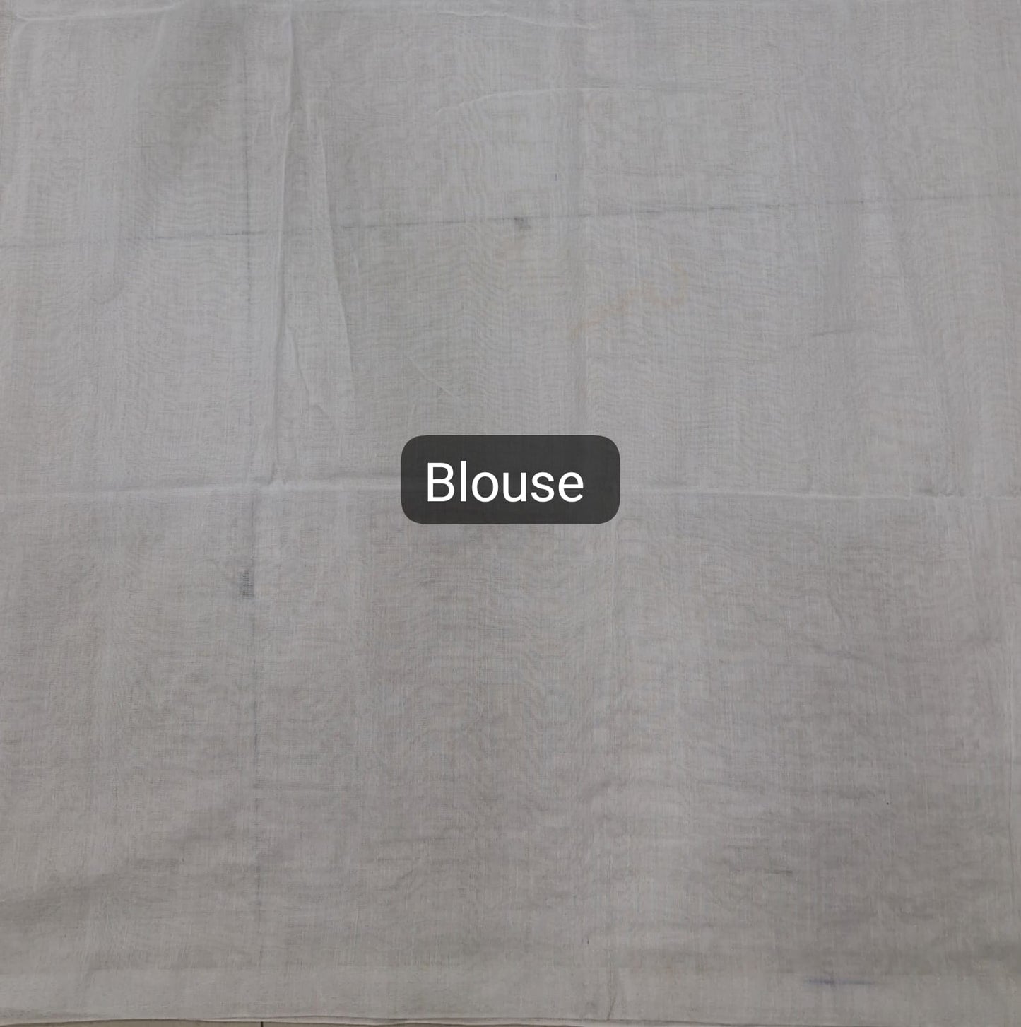 White Khadhi Cotton Saree