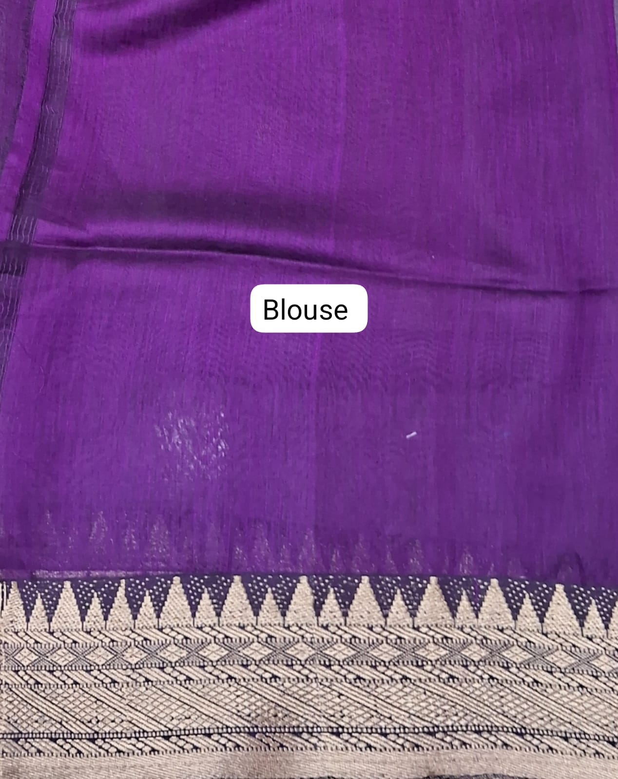 Wine Muslin Saree blouse