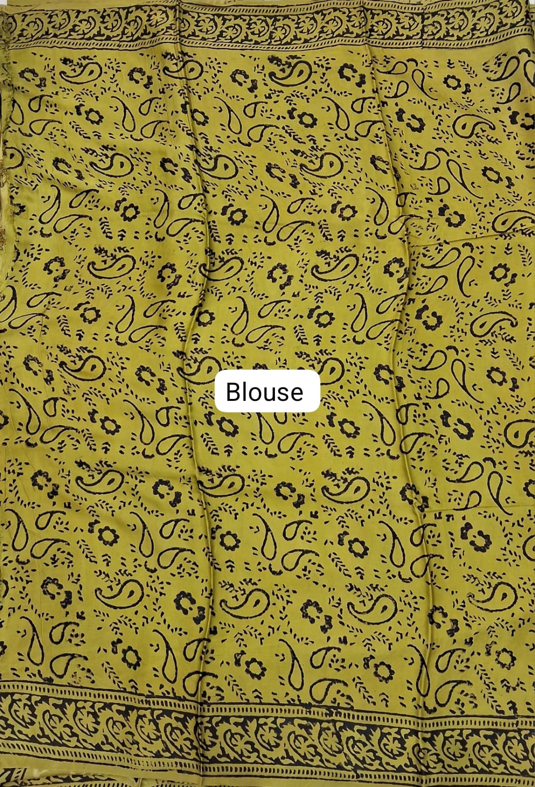 Olive Green Model Silk Saree