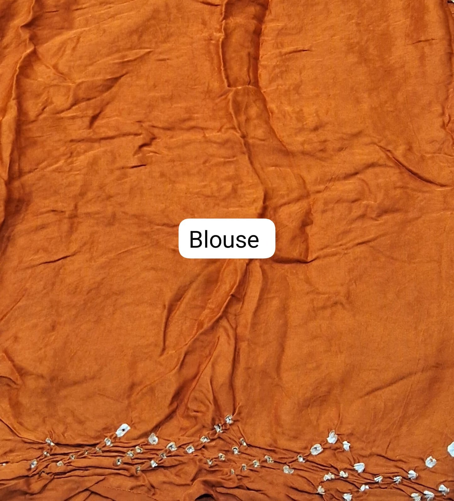 Mustard Yellow Pure Modal Silk Saree Blouse