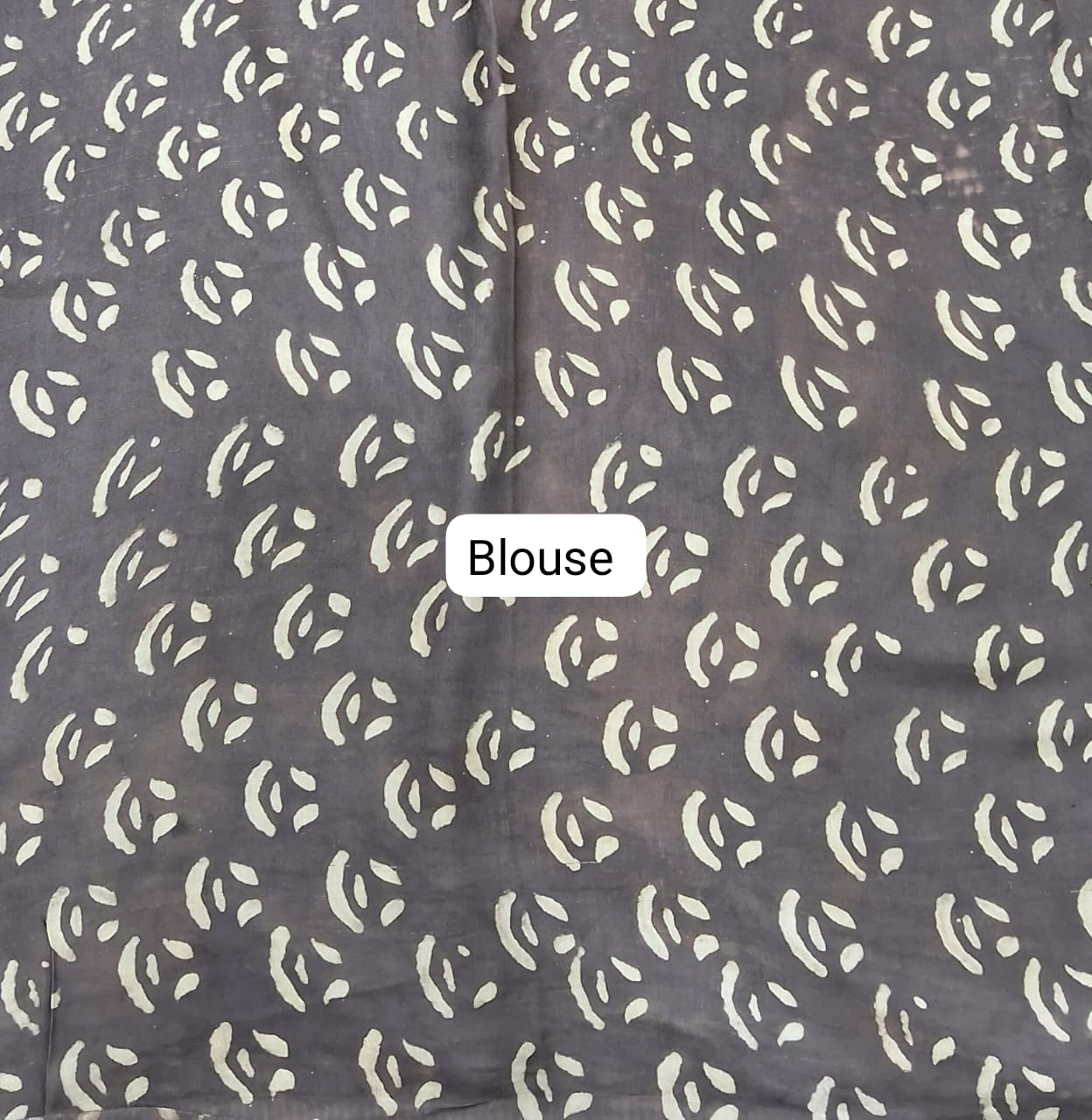 Beige Pure Modal Silk Saree Blouse