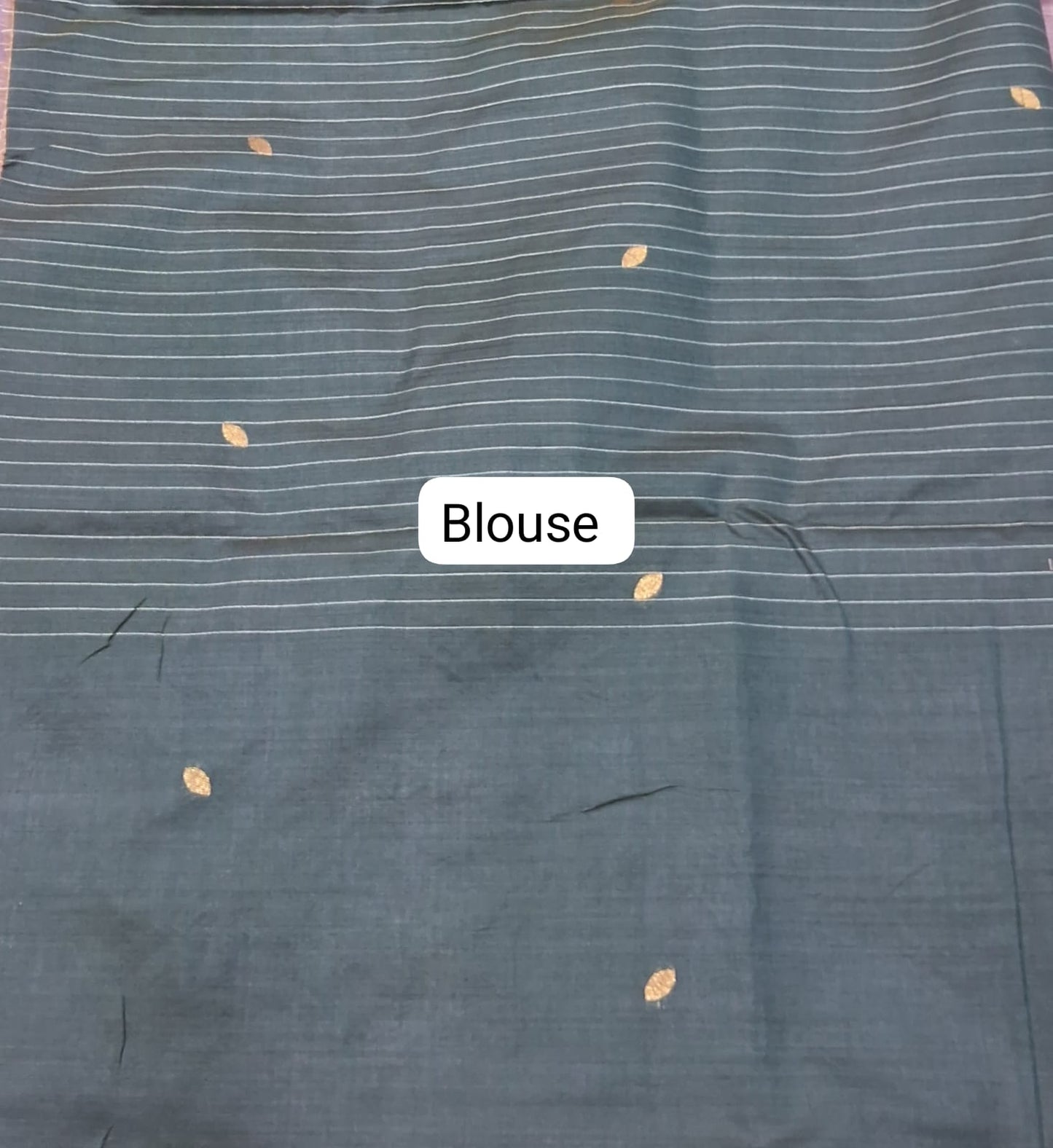 Lavender Munga cotton Saree blouse