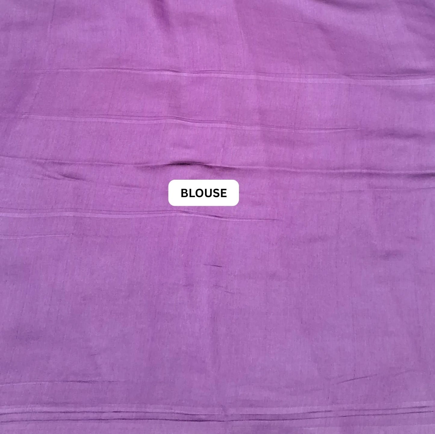 Graceful Grey Matka Silk Saree blouse